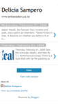 Mobile Screenshot of deliciasampero.blogspot.com