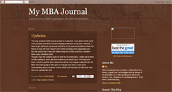 Desktop Screenshot of mymbagp.blogspot.com