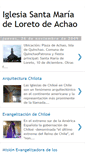 Mobile Screenshot of iglesiasantamariadeloreto.blogspot.com