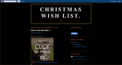 Desktop Screenshot of lesleyschristmas.blogspot.com