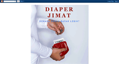 Desktop Screenshot of diaperjimat.blogspot.com