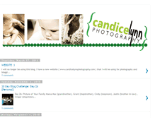 Tablet Screenshot of candicelynnphotography.blogspot.com