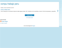 Tablet Screenshot of compu-trabajo-peru.blogspot.com