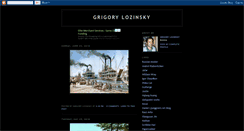 Desktop Screenshot of grigorylozinsky.blogspot.com