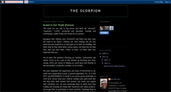 Desktop Screenshot of kai19thescorpion.blogspot.com