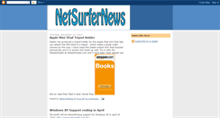 Desktop Screenshot of netsurfernews.blogspot.com