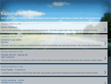 Tablet Screenshot of niche-website.blogspot.com