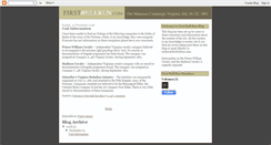 Desktop Screenshot of firstmanassas.blogspot.com
