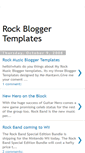 Mobile Screenshot of musicbloggertemplates.blogspot.com