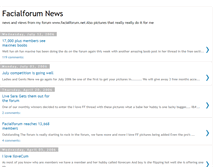 Tablet Screenshot of facialforum.blogspot.com