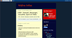 Desktop Screenshot of kidirainfos.blogspot.com