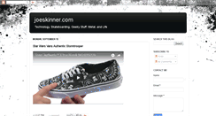 Desktop Screenshot of joeskinner.blogspot.com