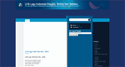 Desktop Screenshot of liriklaguindonesiapopuler.blogspot.com