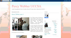 Desktop Screenshot of percywebber-uccsa.blogspot.com