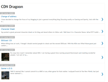 Tablet Screenshot of cdndragoon.blogspot.com