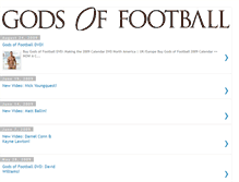 Tablet Screenshot of godsoffootball.blogspot.com