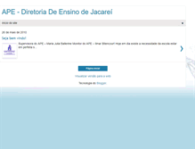 Tablet Screenshot of apediretoriadeensino-jacarei.blogspot.com