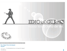 Tablet Screenshot of idiotagens.blogspot.com