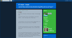 Desktop Screenshot of ifimust-imust.blogspot.com