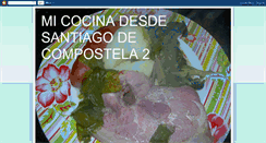 Desktop Screenshot of micocinadesdesantiagodecompostela.blogspot.com