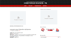 Desktop Screenshot of comunidadhackers.blogspot.com