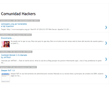 Tablet Screenshot of comunidadhackers.blogspot.com