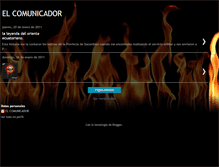 Tablet Screenshot of elcomunicador1.blogspot.com