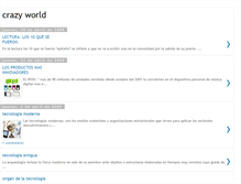 Tablet Screenshot of crazyworld9.blogspot.com