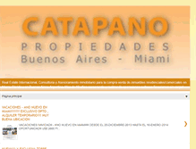 Tablet Screenshot of catapanopropiedades.blogspot.com