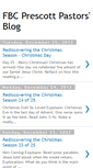 Mobile Screenshot of fbcprescottpastors.blogspot.com