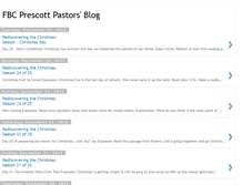 Tablet Screenshot of fbcprescottpastors.blogspot.com