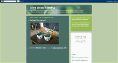 Desktop Screenshot of entrecordasebambus.blogspot.com