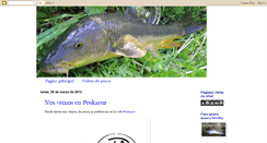 Desktop Screenshot of pescandoenelsur-amosca.blogspot.com
