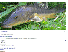 Tablet Screenshot of pescandoenelsur-amosca.blogspot.com