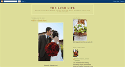 Desktop Screenshot of lushfloralblog.blogspot.com
