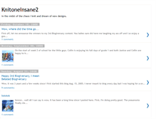 Tablet Screenshot of knitoneinsane2.blogspot.com