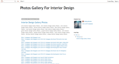 Desktop Screenshot of interior-design-photos-gallery.blogspot.com