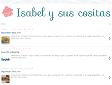 Tablet Screenshot of isabelysuscositas.blogspot.com