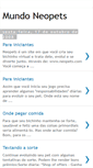 Mobile Screenshot of neopetsmundinho.blogspot.com