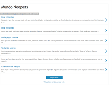 Tablet Screenshot of neopetsmundinho.blogspot.com