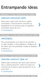 Mobile Screenshot of entrampandoideas.blogspot.com