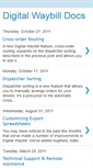 Mobile Screenshot of digitalwaybill.blogspot.com