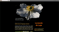 Desktop Screenshot of lupanews.blogspot.com