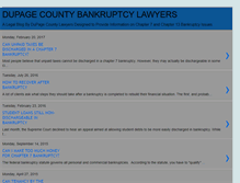 Tablet Screenshot of dupagebankruptcylawyers.blogspot.com