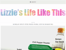 Tablet Screenshot of lizzieleong.blogspot.com