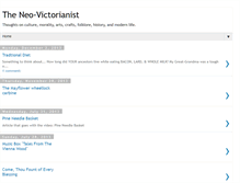 Tablet Screenshot of neovictorianist.blogspot.com