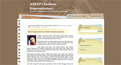 Desktop Screenshot of fisher-askep.blogspot.com