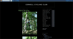 Desktop Screenshot of cornellcycling.blogspot.com