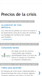 Mobile Screenshot of lospreciosdelacrisis.blogspot.com
