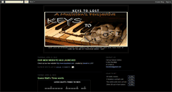 Desktop Screenshot of keystolost.blogspot.com